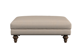Deni Large Footstool - Brera Linen Sage