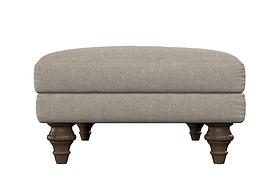Deni Large Footstool - Brera Linen Sage