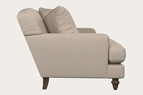 Deni Medium Sofa - Recycled Cotton Natural-MAKE TO ORDER-Nkuku