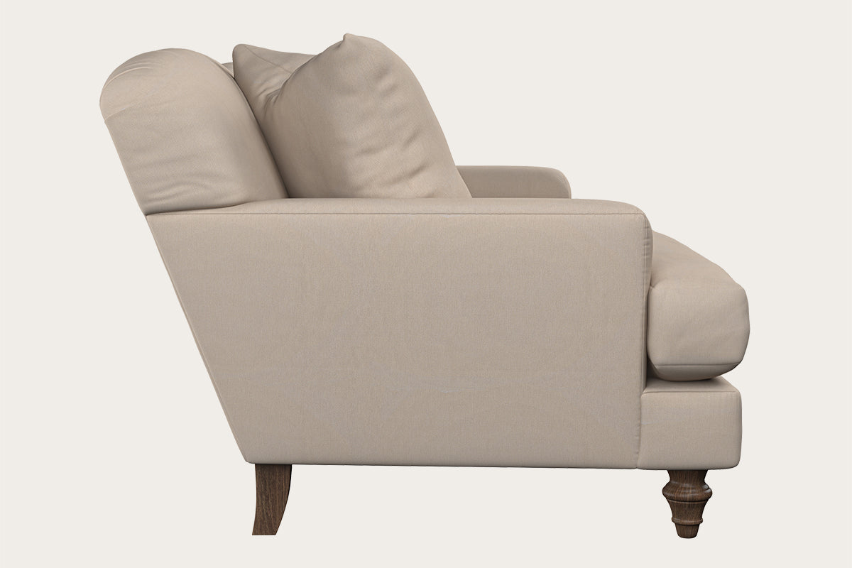 Deni Medium Sofa - Recycled Cotton Natural