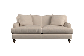 Deni Large Footstool - Brera Linen Smoke