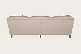 Deni Large Left Hand Chaise Sofa - Brera Linen Granite