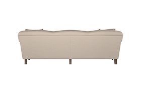 Deni Large Left Hand Chaise Sofa - Brera Linen Granite