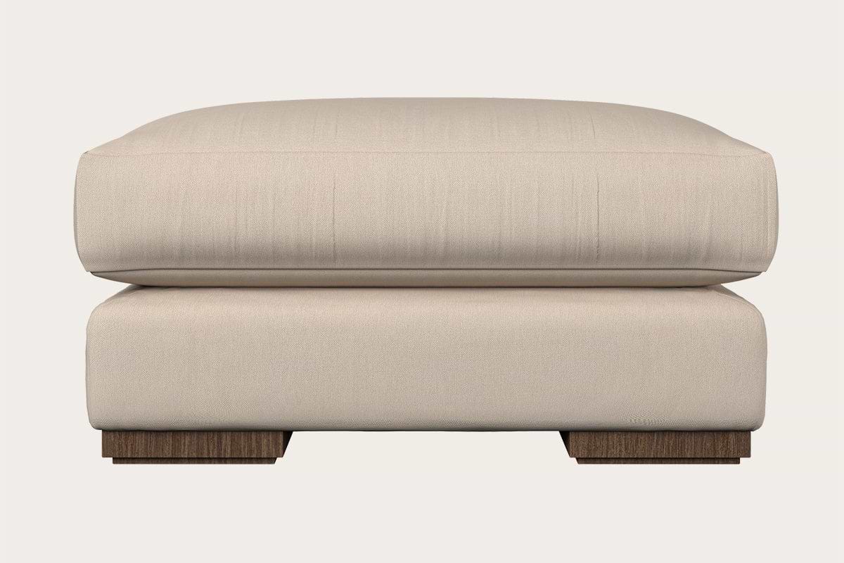 Deni Large Left Hand Chaise Sofa - Brera Linen Indigo-MAKE TO ORDER-Nkuku