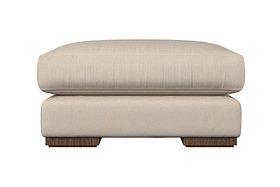 Deni Large Left Hand Chaise Sofa - Brera Linen Indigo-MAKE TO ORDER-Nkuku