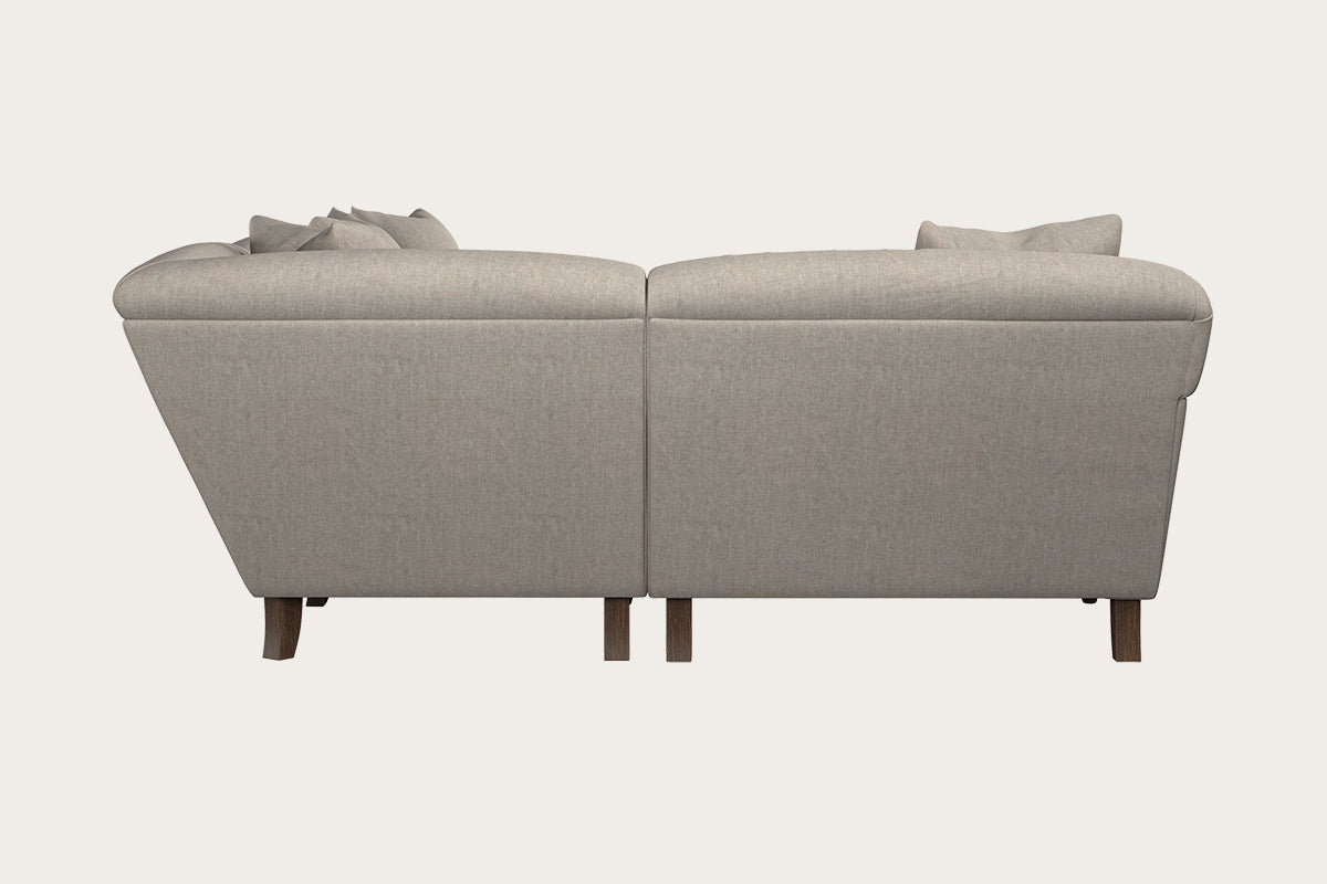 Deni Large Right Hand Corner Sofa - Brera Linen Natural