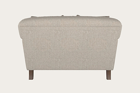 Deni Love Seat - Brera Linen Natural-MAKE TO ORDER-Nkuku