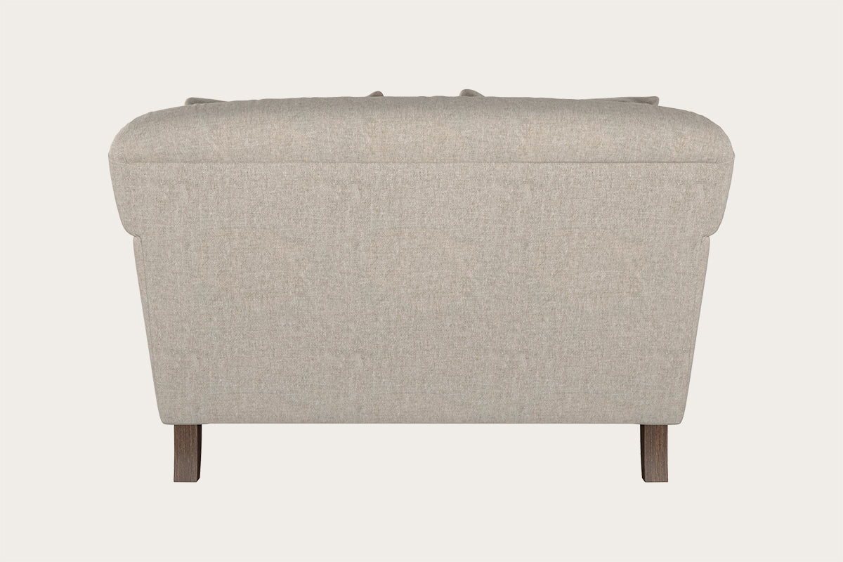 Deni Love Seat - Brera Linen Natural