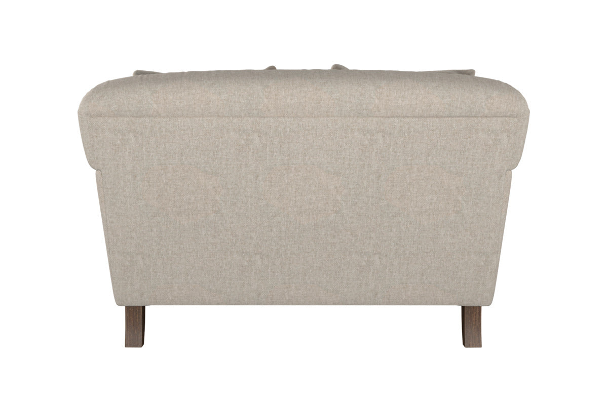 Deni Love Seat - Brera Linen Natural
