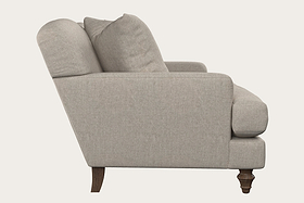 Deni Small Sofa - Brera Linen Natural-MAKE TO ORDER-Nkuku