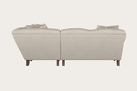 Deni Super Grand Left Hand Corner Sofa - Brera Linen Natural