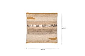 Aravali Wool Cushion Cover - Ochre