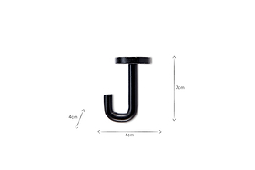Aniko Iron Hook - (Set of 2)