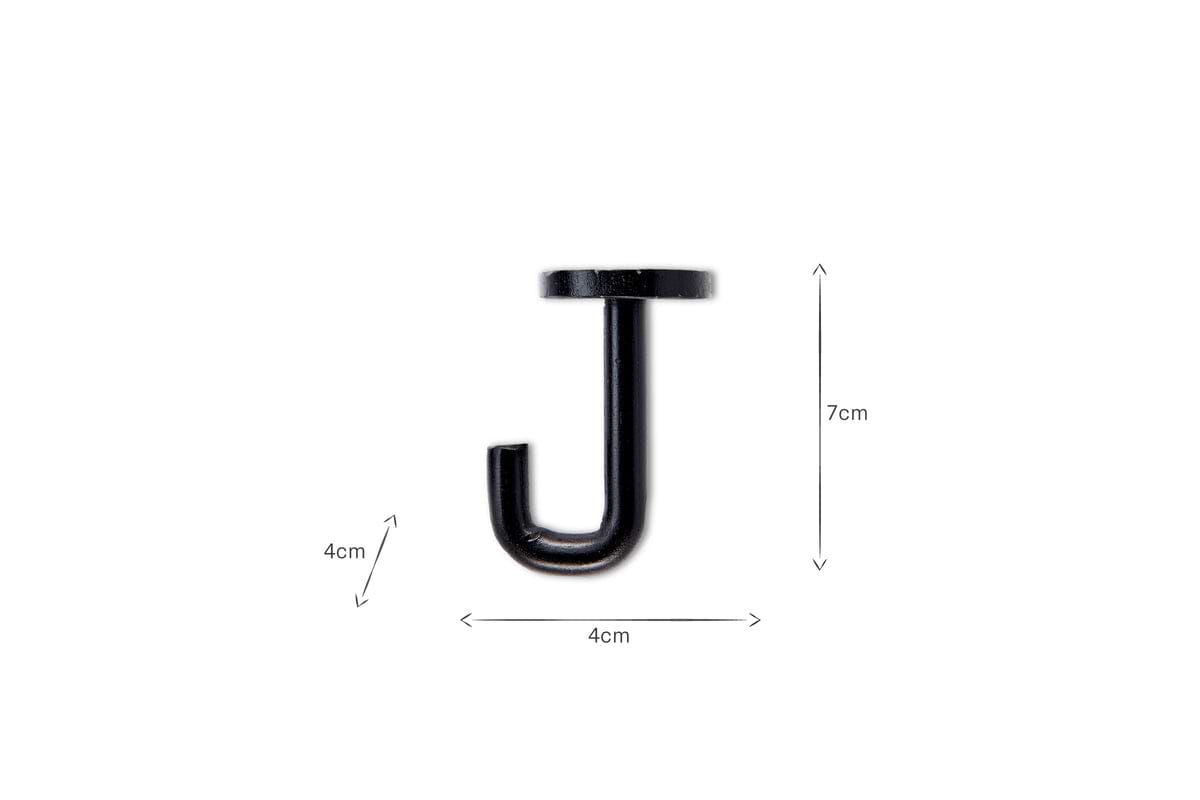Aniko Iron Hook - (Set of 2)