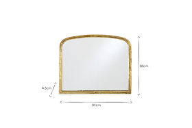 Almora Arched Mirror - Small-MIRRORS-Nkuku