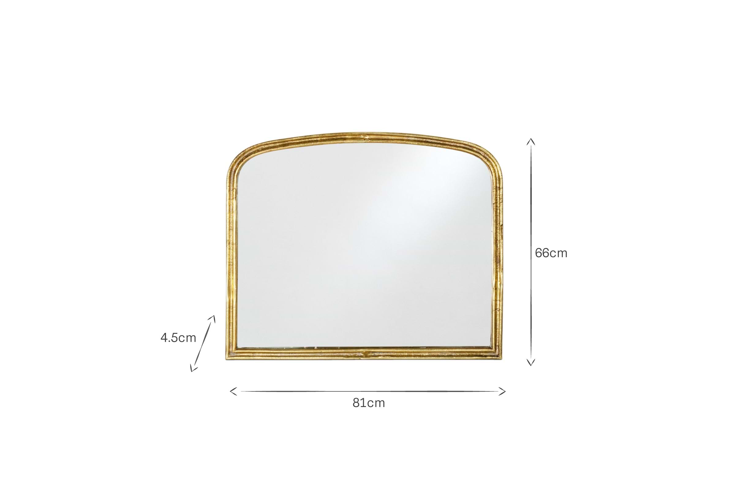Almora Arched Mirror - Small-MIRRORS-Nkuku