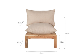 Anbarasi Acacia Modular Extension - Natural