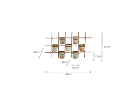 Abari Wall Hung Planter