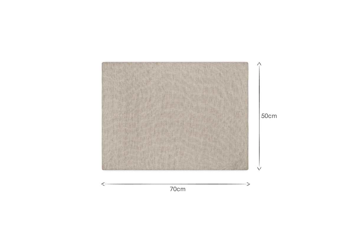 Borba Hemp & Cotton Housewife Pillowcases - Espresso