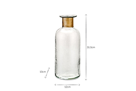 Chara Hammered Bottle - Hammered
