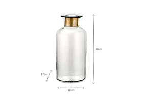 Chara Hammered Bottle - Hammered
