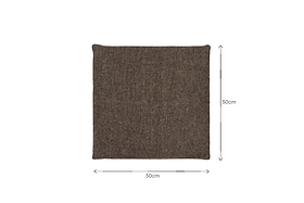 Dilli Wool Cushion Cover - Dark Brown