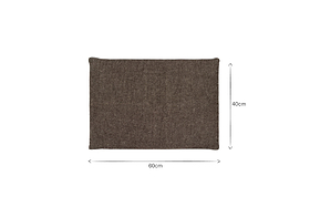 Dilli Wool Cushion Cover - Dark Brown