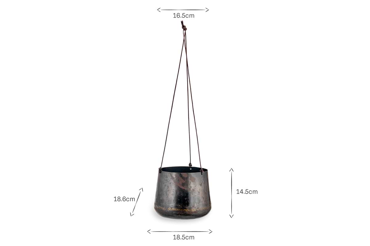 Endo Reclaimed Iron Hanging Planter