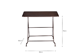 Ekete Iron Bistro Table - Large