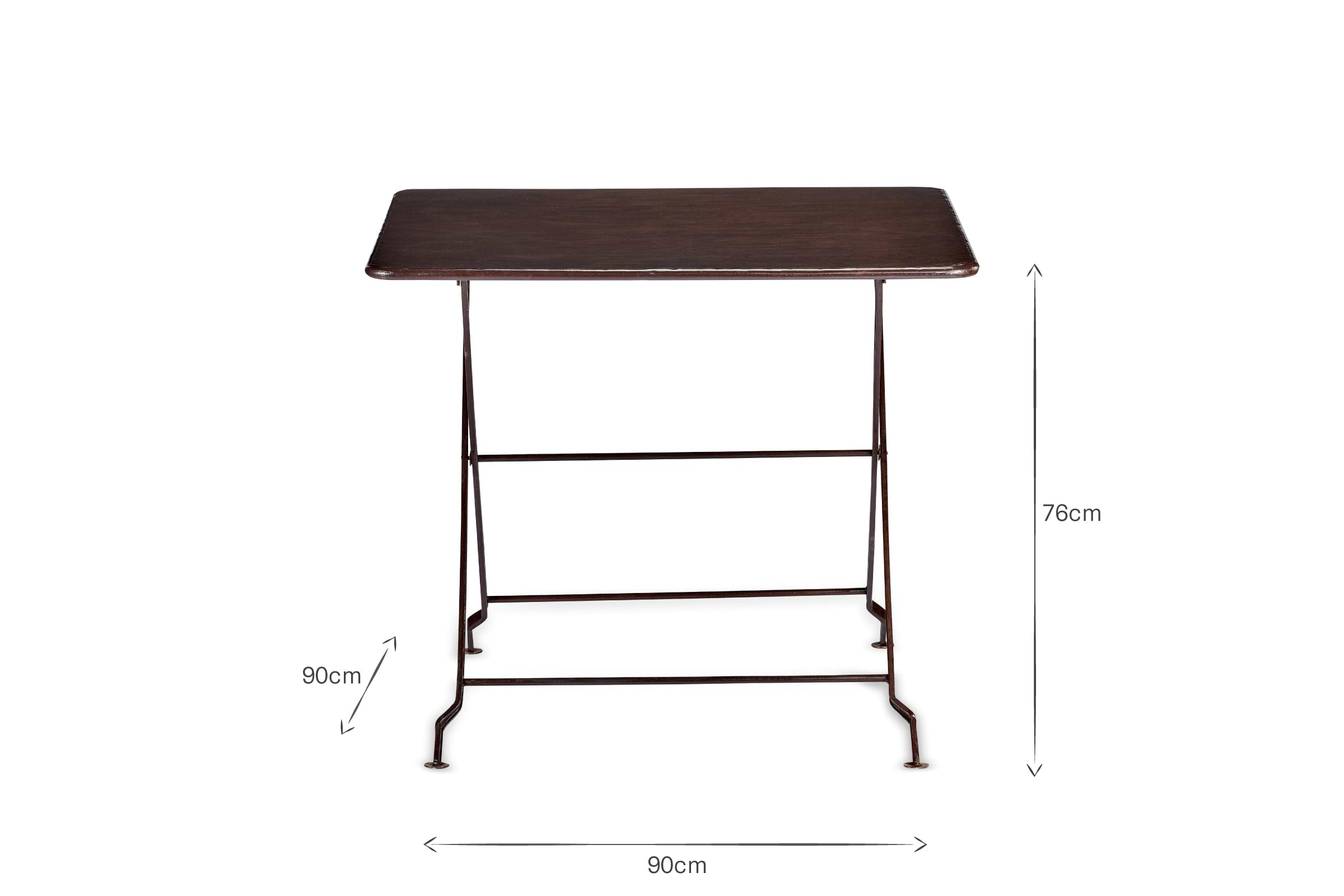 Ekete Iron Bistro Table - Large
