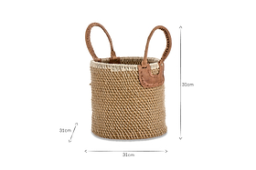 Indra Coil Basket - Natural