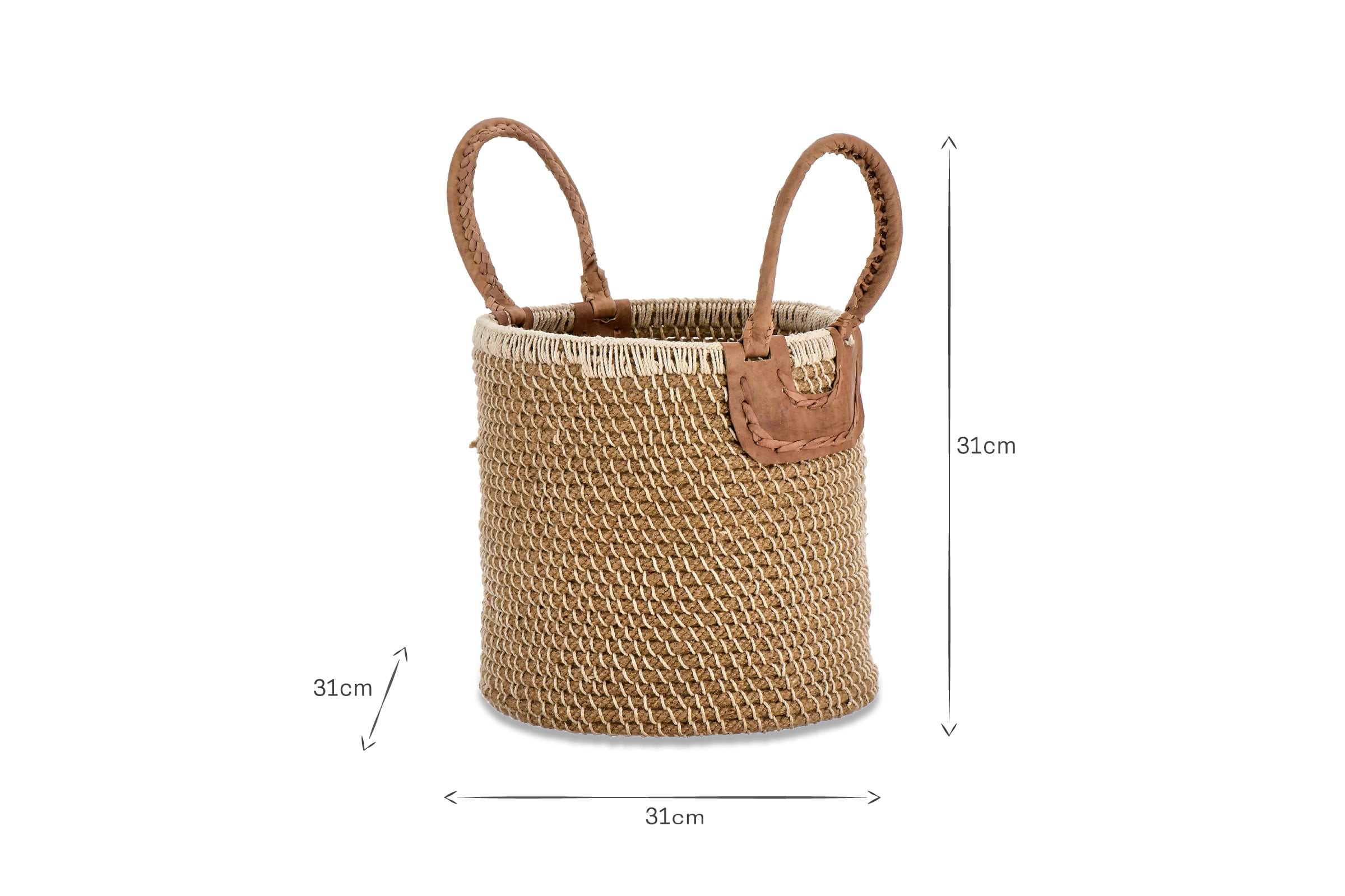 Indra Coil Basket - Natural