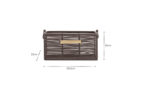 Inkollu Wire Cutlery Holder - Aged Brass
