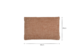Kana Linen Cushion Cover - Rust