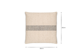 Kallu Wool & Cotton Cushion Cover - Natural