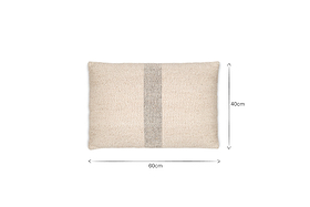 Kallu Wool & Cotton Cushion Cover - Natural
