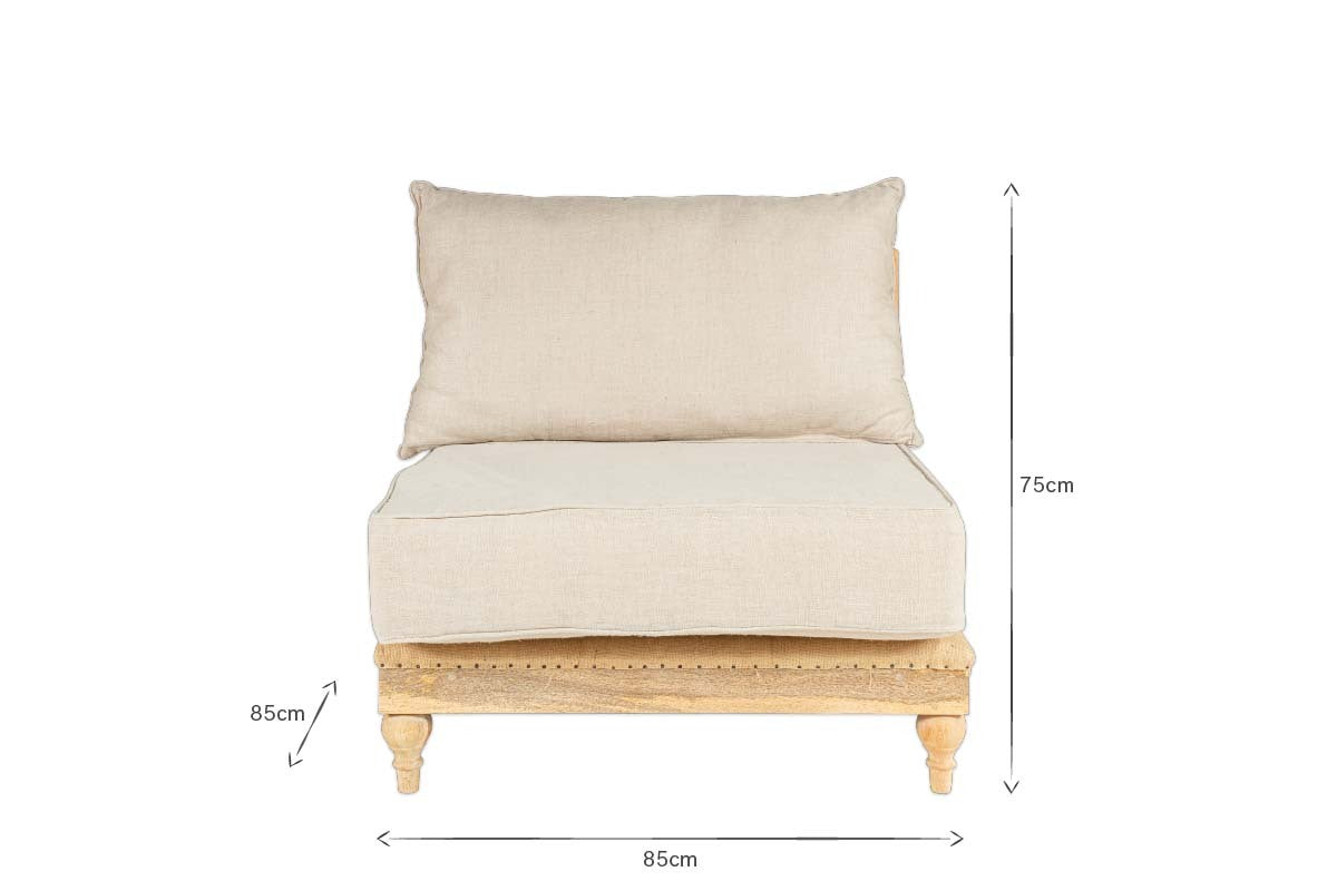 Krissa Modular Sofa - Extension-SOFAS-Nkuku