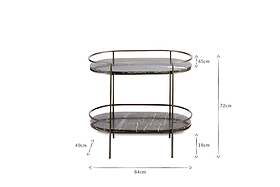 Karoko Marble Drinks Table