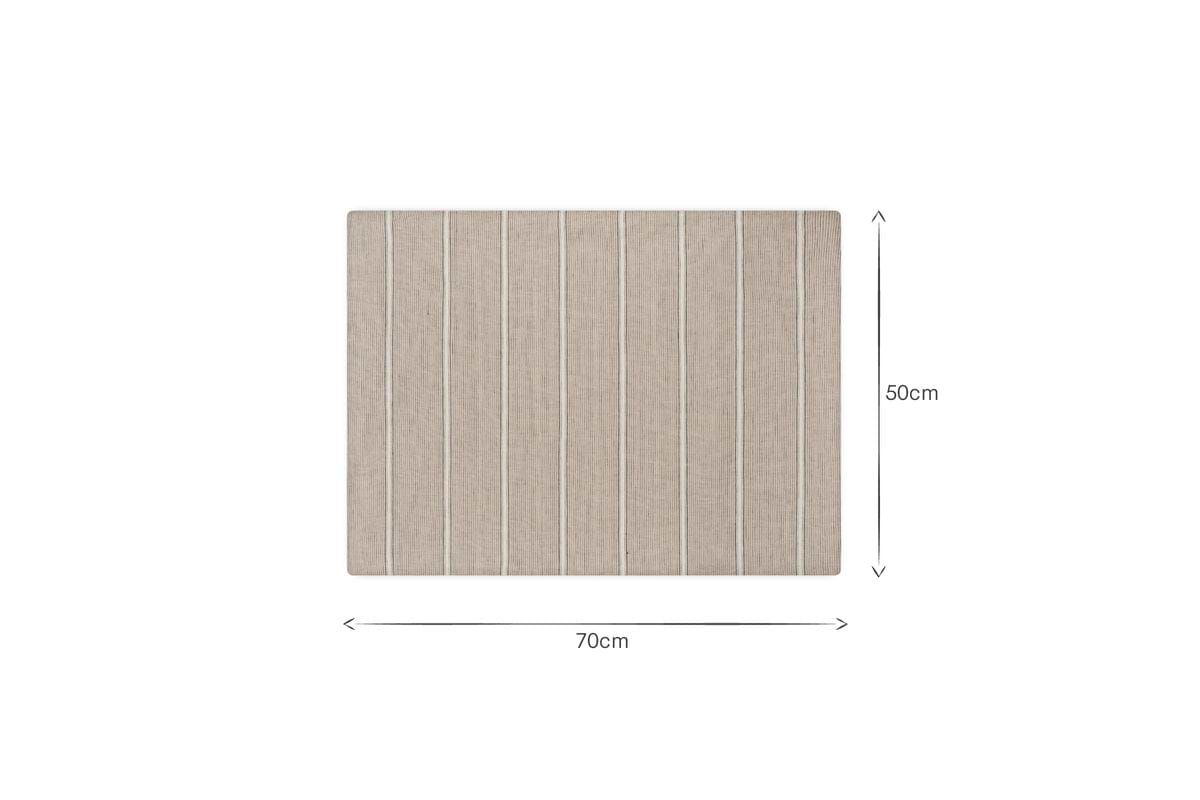 Mora Hemp & Cotton Housewife Pillowcases - Stone Grey