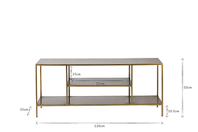 Mahi Media Standing Shelf