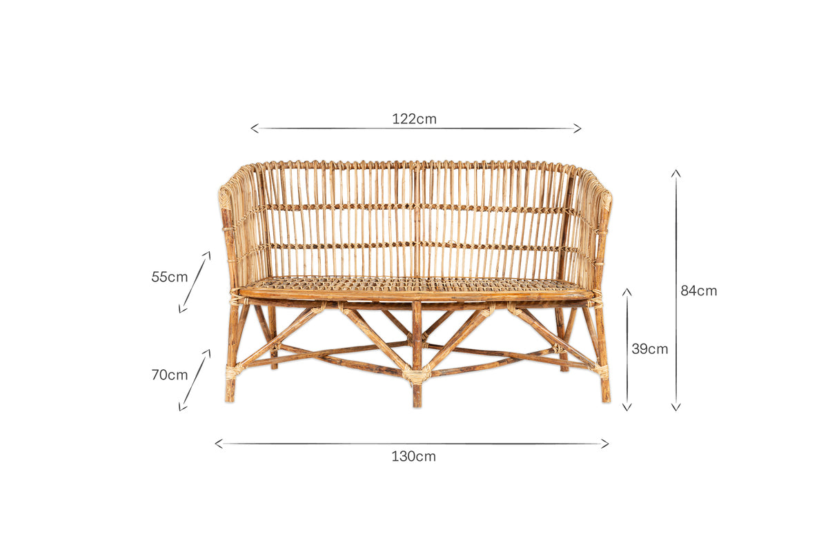 Nesari Rattan Sofa