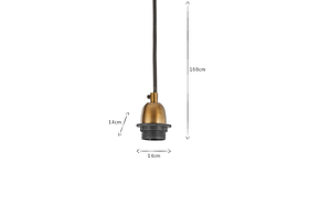 Otti Pendant Light Fitting-LIGHTS-Nkuku