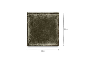 Pilani Velvet & Linen Cushion Cover - Moss
