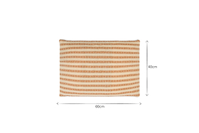 Sanval Wool Cushion Cover - Rust