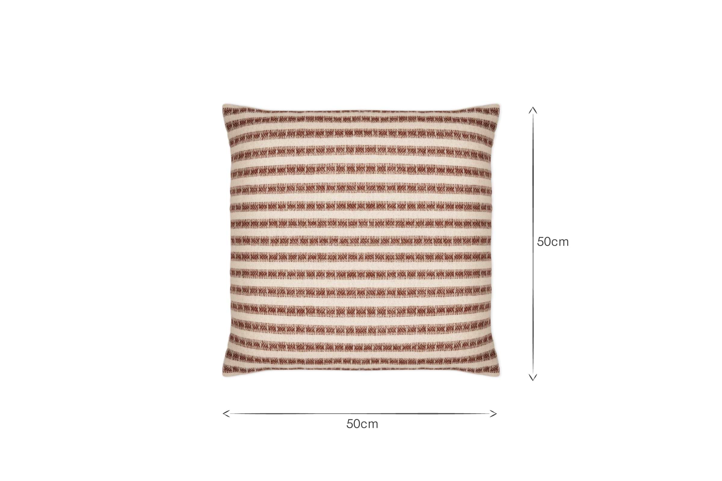 Sanval Wool Cushion Cover - Burgundy