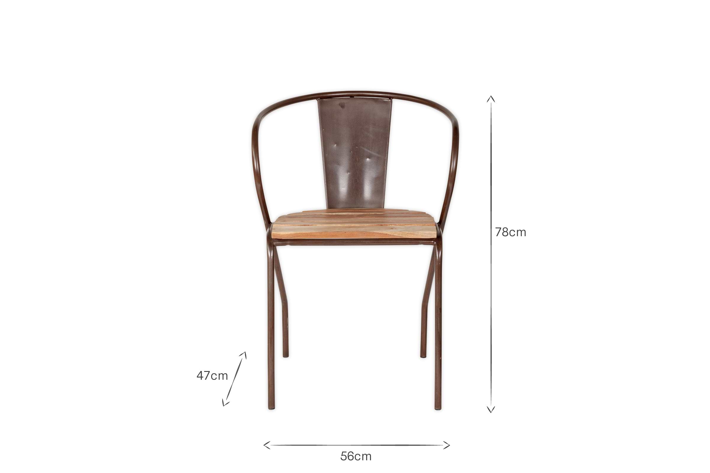 Vivika Outdoor Dining Chair - Natural