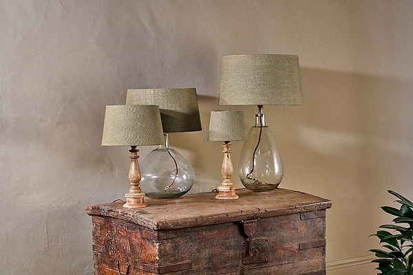 Dia Jute Lampshade - Natural-SHADES-Nkuku