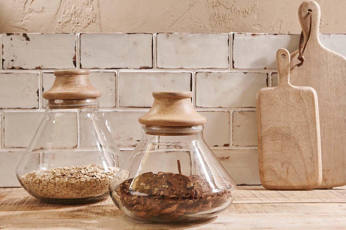 Deeka Storage Jar-KITCHEN STORAGE & UTILITY-Nkuku