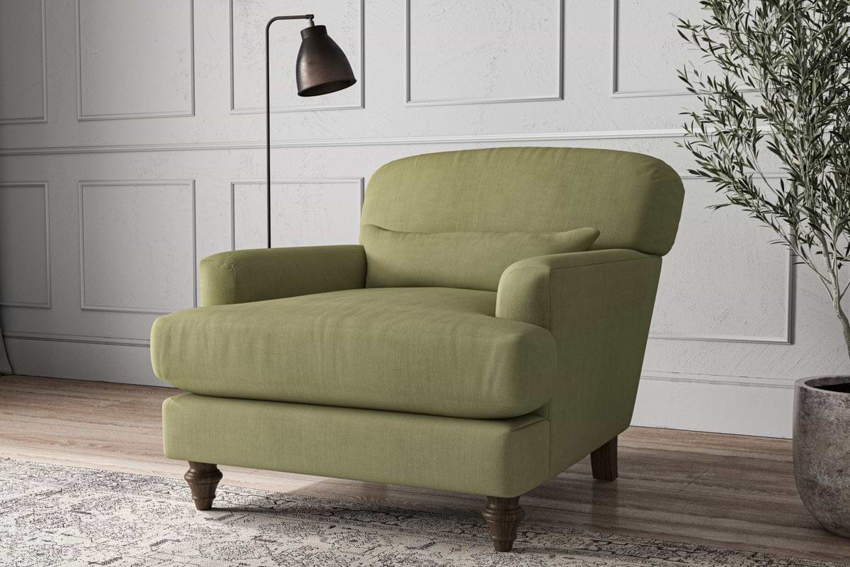 Deni Armchair - Brera Linen Sage