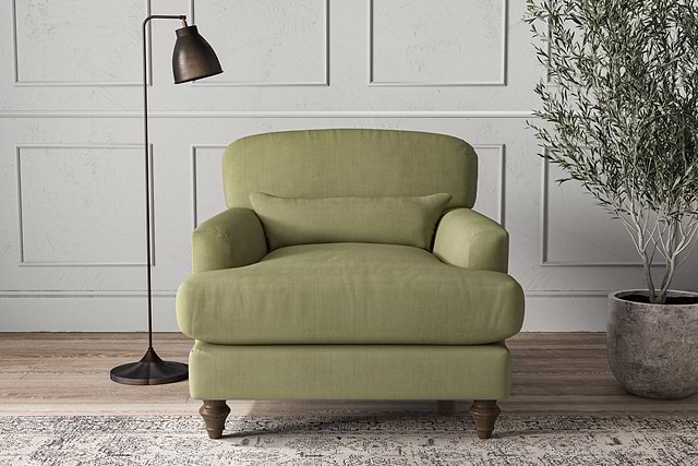 Deni Armchair - Brera Linen Sage